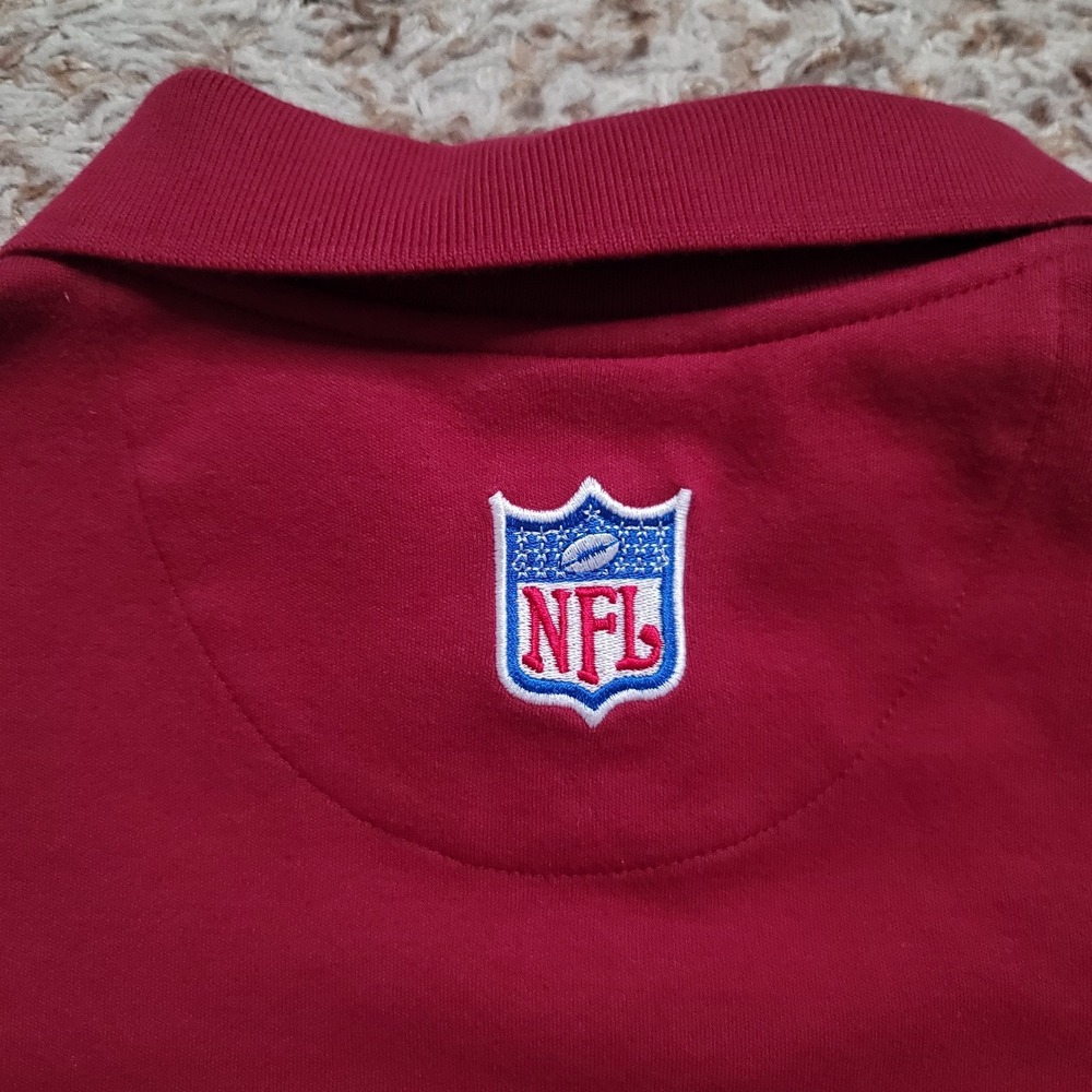 Washington Redskins/Commanders Mens L NFL Short Sleeve Polo Golf‎ Shirt - Picture 9 of 9